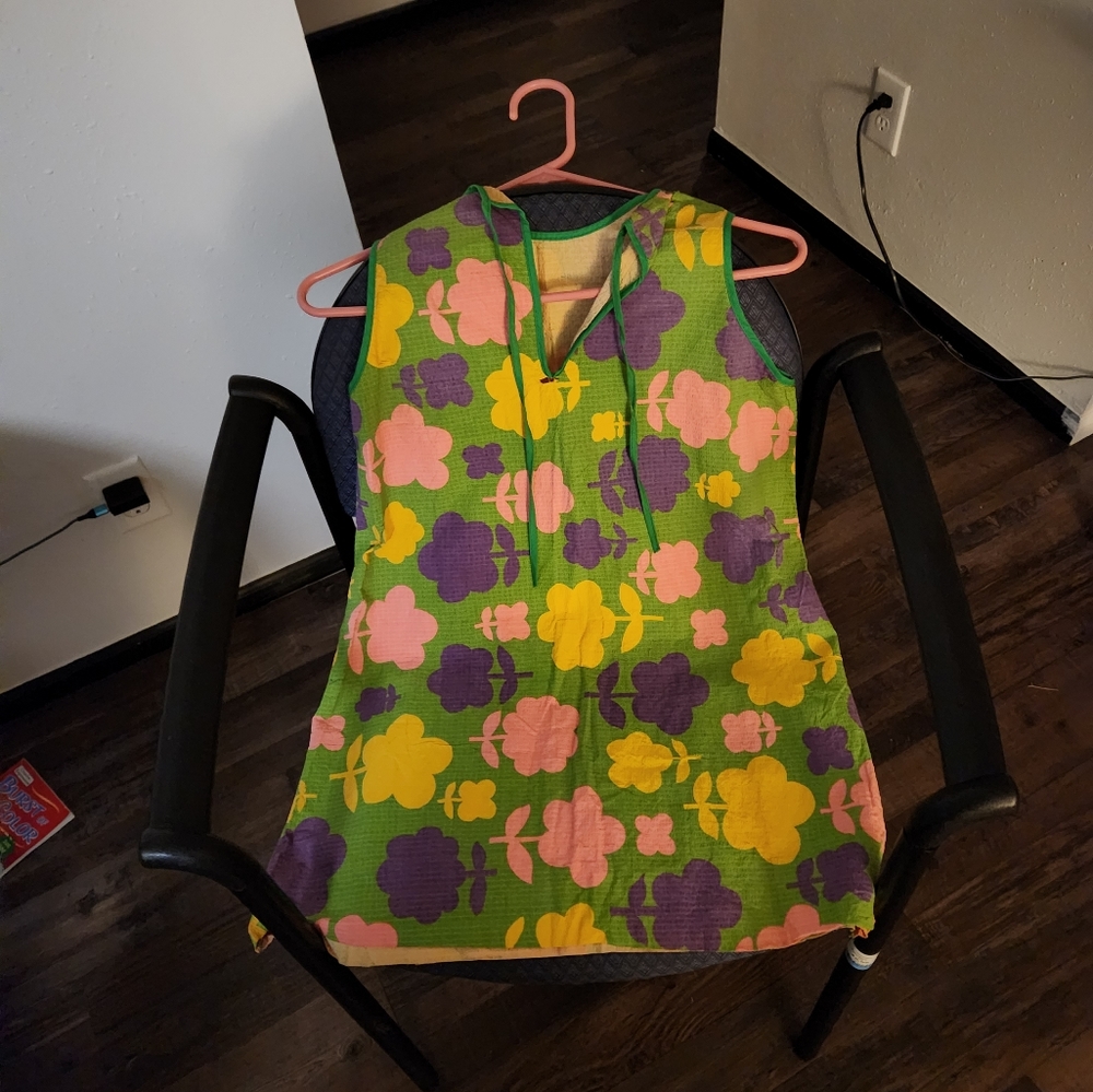 Waste basket paper dress